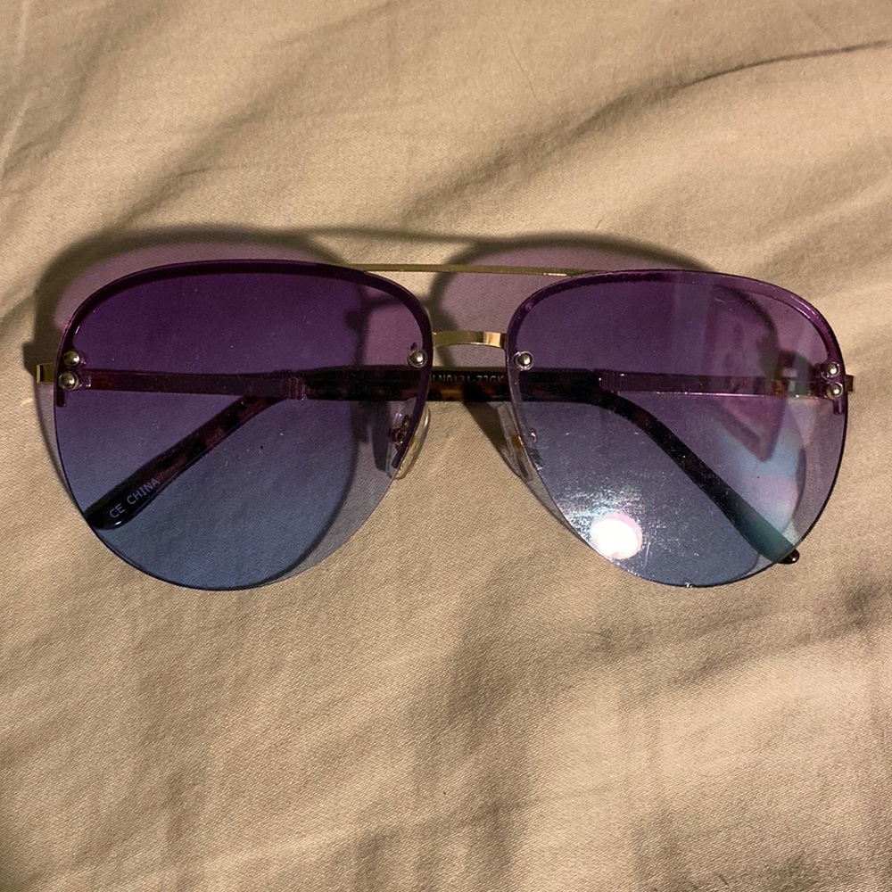 Purple Sunglasses